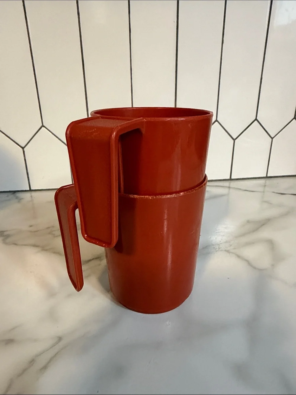Vintage Fremware Stacking Mugs